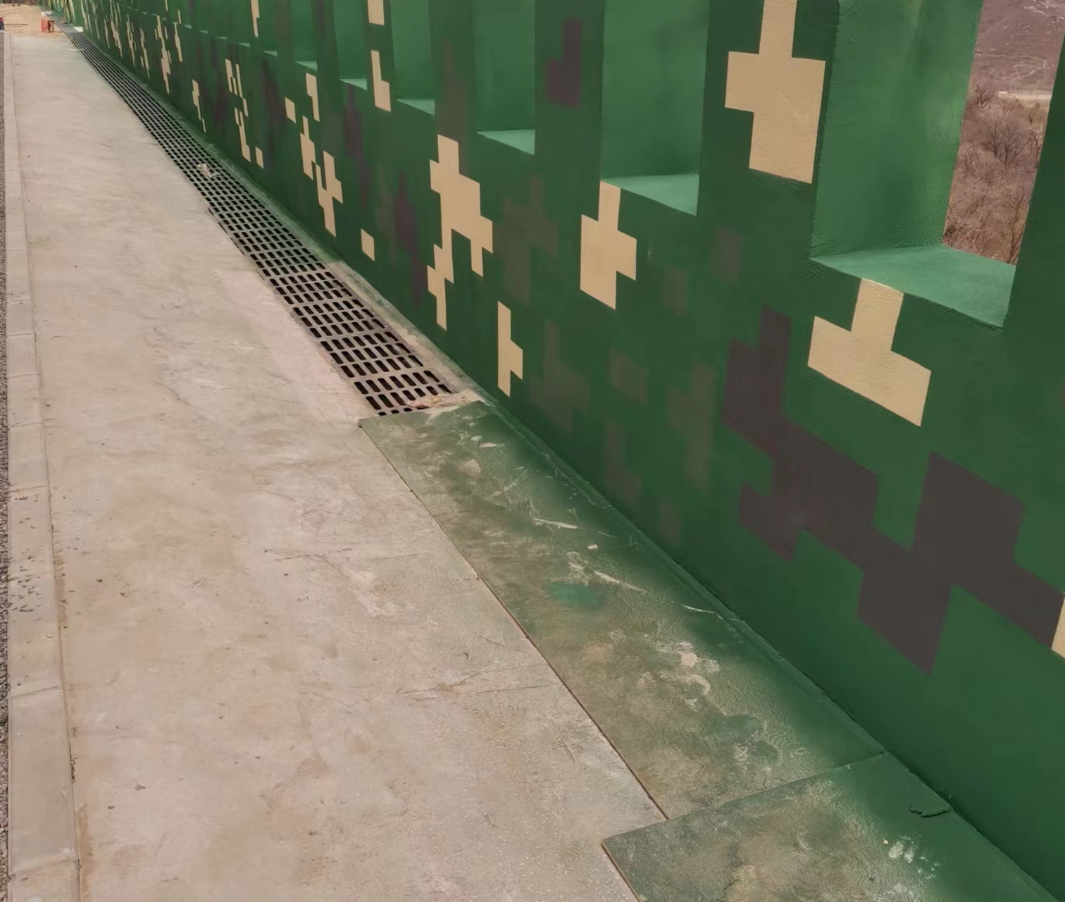 连云港围墙迷彩喷涂,数迷彩漆